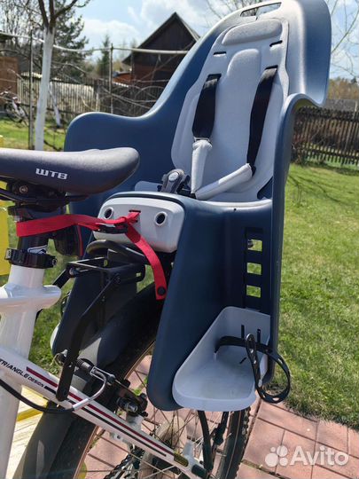 Детское велокресло на багажник Decathlon