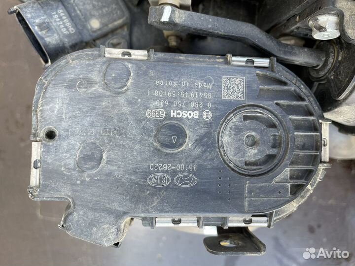 Дросельная заслонка 351002b220 Rio 4 Solaris 2