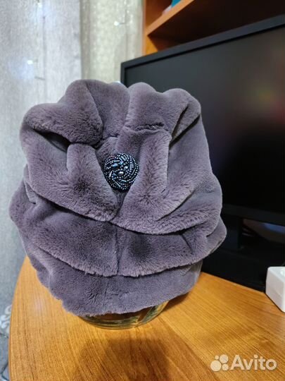 Шапка зимняя меховая женская