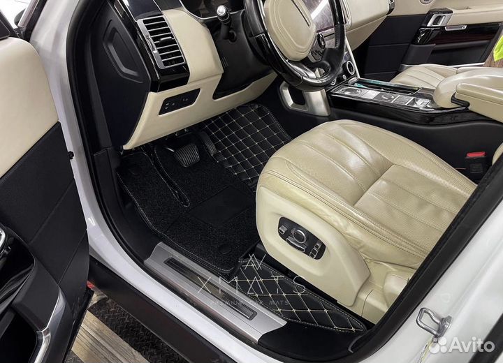 Коврики из экокожи в салон Land Rover