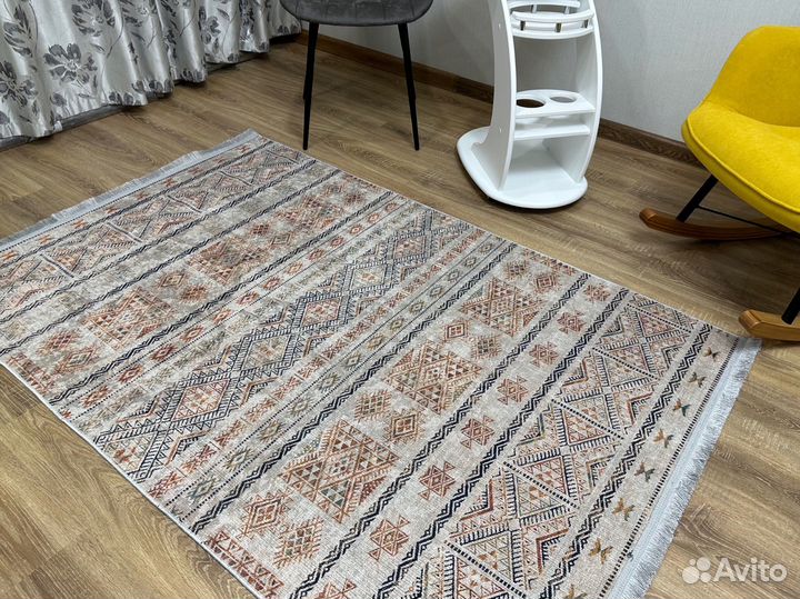 Ковры хлопковые турецкие сканди безворсовые