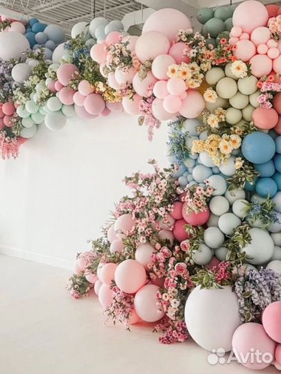 Композиции и фотозоны из воздушных шаров