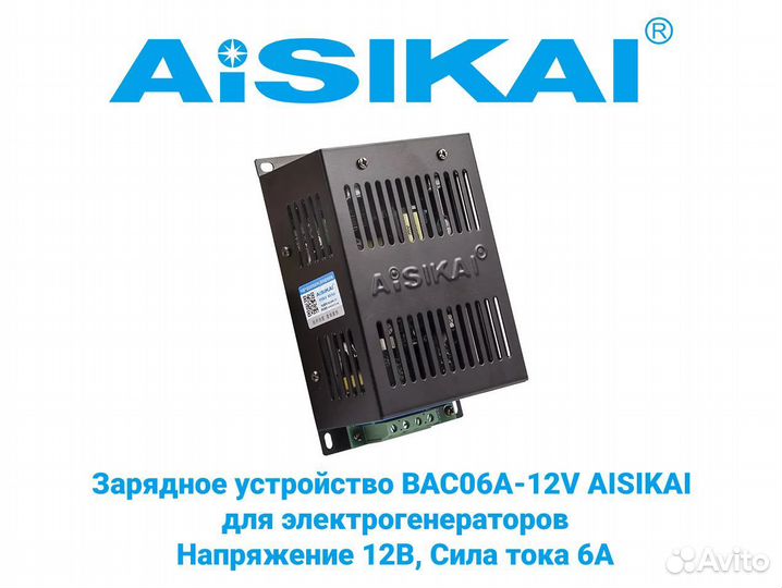 Зарядное устройство BAC06A-12V aisikai