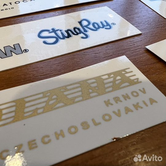 Fender, Gibson, ESP и другие waterslide деколи