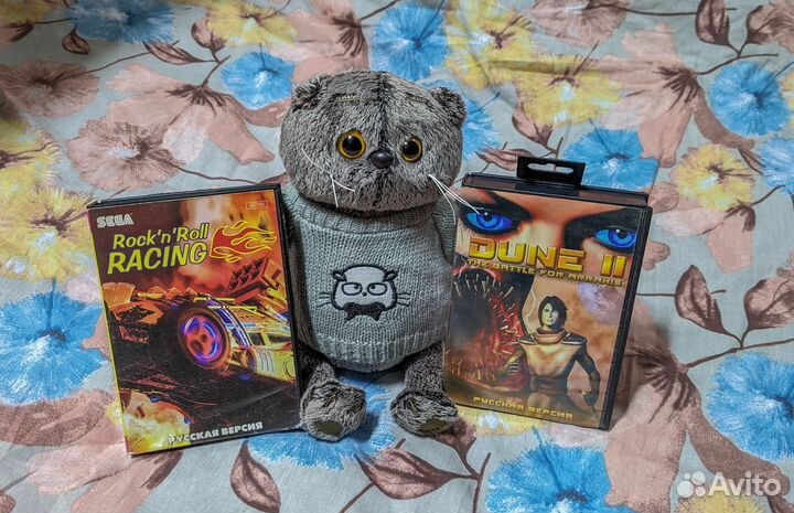 Игры Sega Dune 2 и Rock