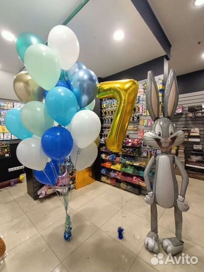 Доставка и оформление воздушными шарами