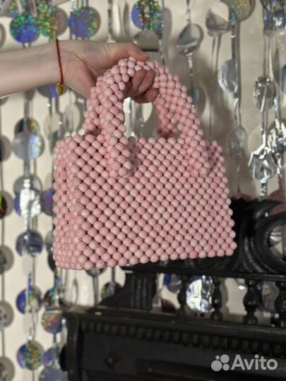 Сумка из бусин ручной работы