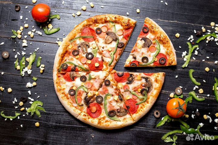Франшиза пиццерии с полным пакетом оборудования