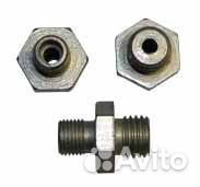 Штуцер М10*1,0*М12*1,5 ввертный трубка д.6 клапана