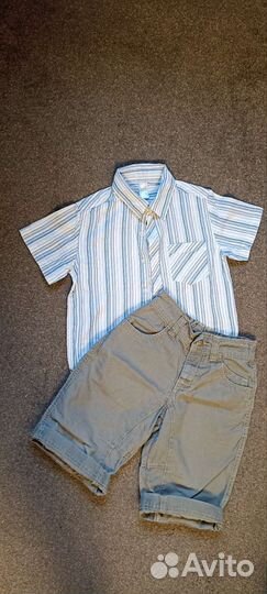Вещи пакетом на мальчика 110 116+ цена за всё