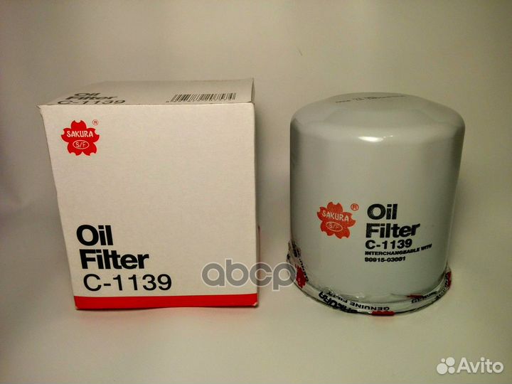 Фильтр масляный toyota yaris verso 1,5 1nzfe 20