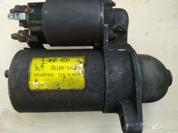 Стартер kia rio 2