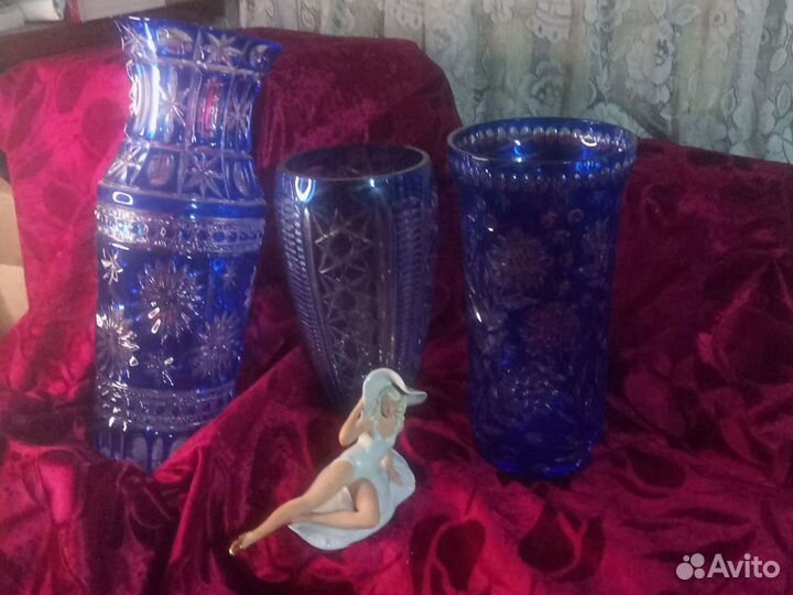 Хрустальная ваза