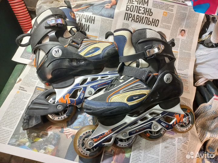 Роликовые коньки Matrix 38 размер