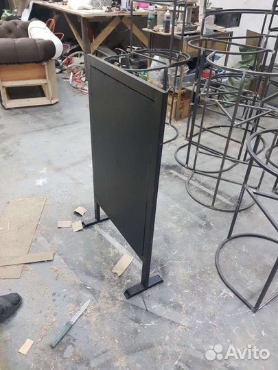 Меловая доска стритлайн метал золото