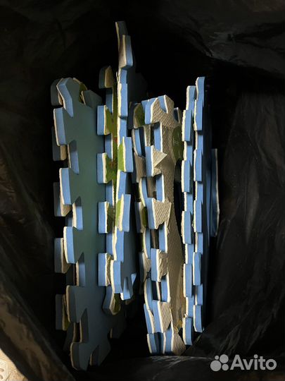 Напольный пазл коврик