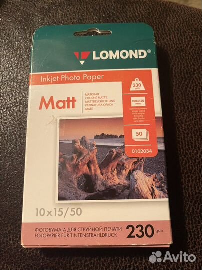 Фотобумага lomond для струйной печати