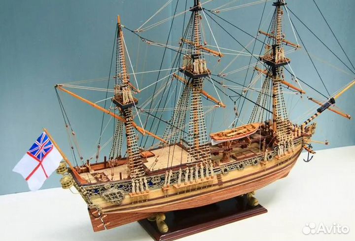 Сборная модель: HMS Royal Caroline 1749 1/30