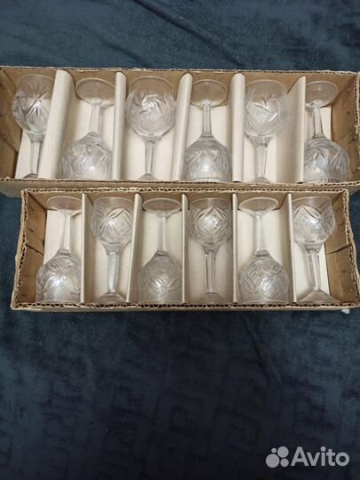 Хрустальные бокалы