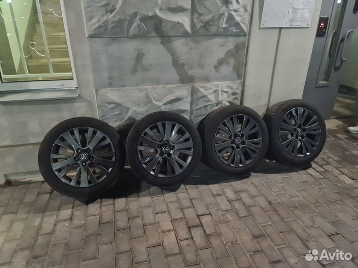 Литые диски r17 5x114.3 с резиной