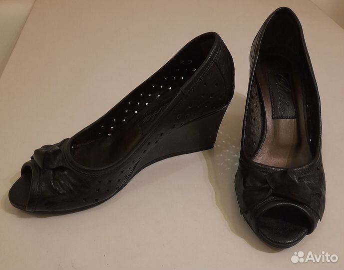 Туфли женские кожаные 38 размер новые