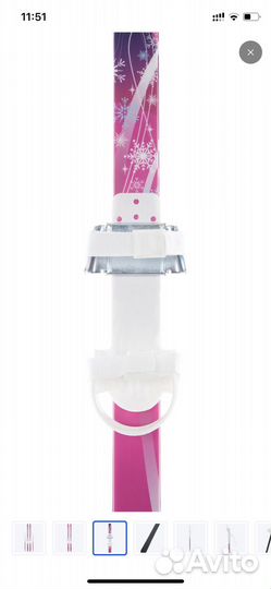 Комплект лыжный детский Nordway Snow Princess