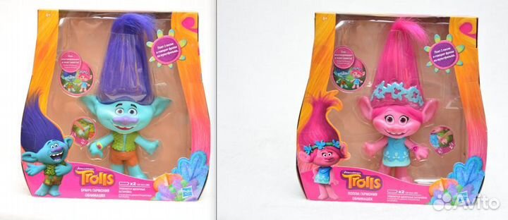 Новые наборы и фигурки Trolls Тролли