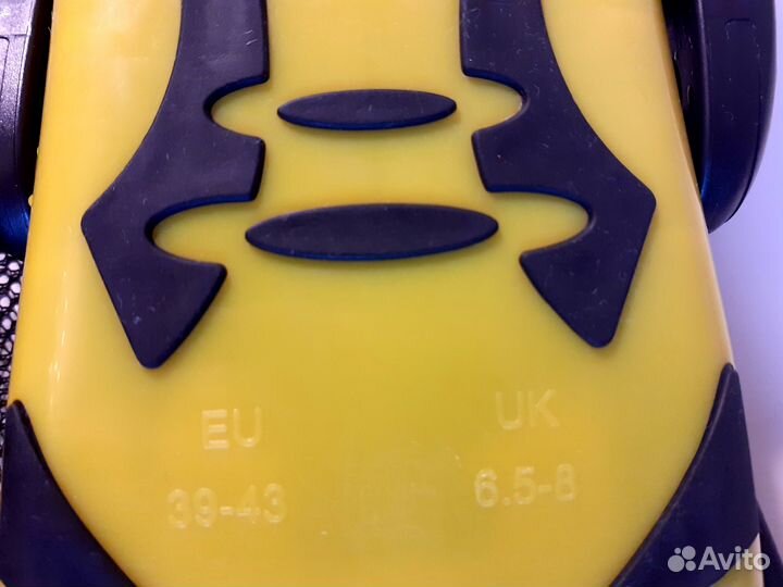 Ласты для плавания новые, с открытой пяткой р39-43