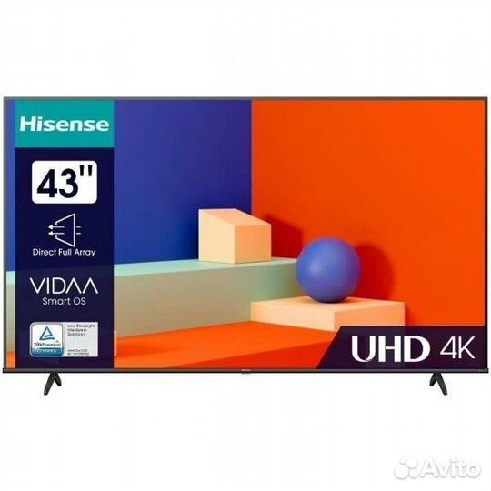 Телевизор Hisense 43A6K черный