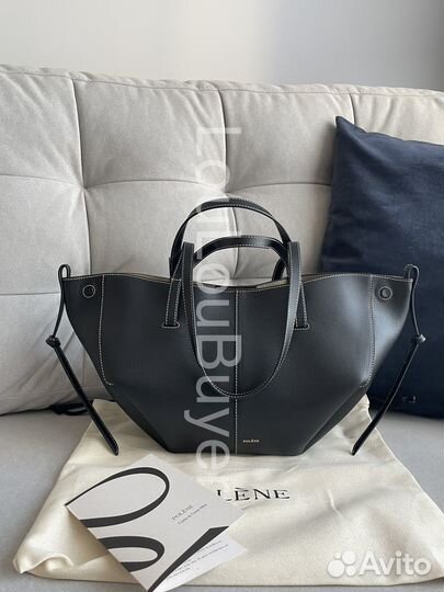 Сумка Polene cyme mini nоir, в наличии