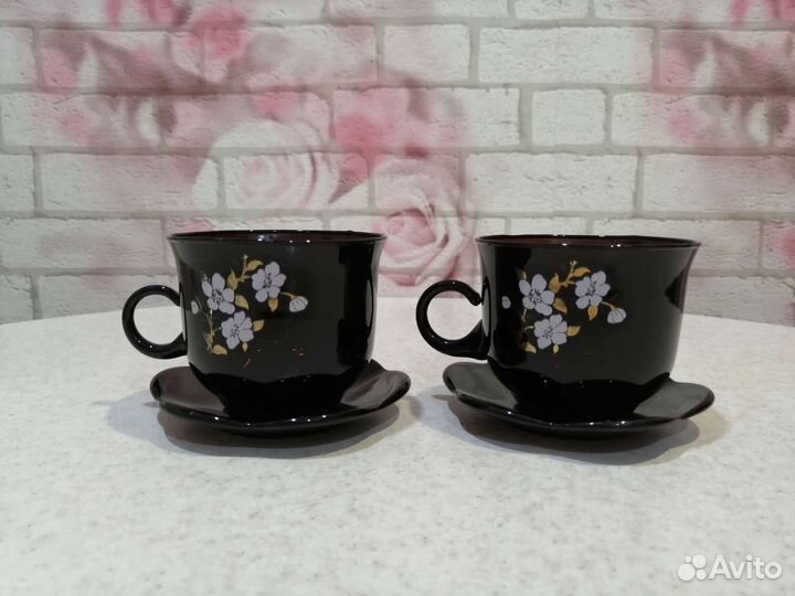 Чашка с блюдцем