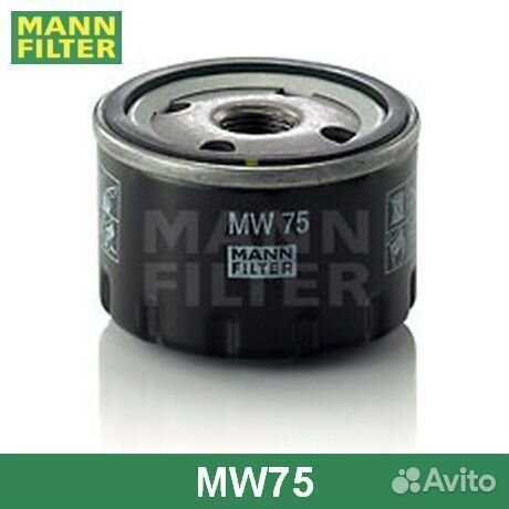 Масляный фильтр MW75 mann-filter