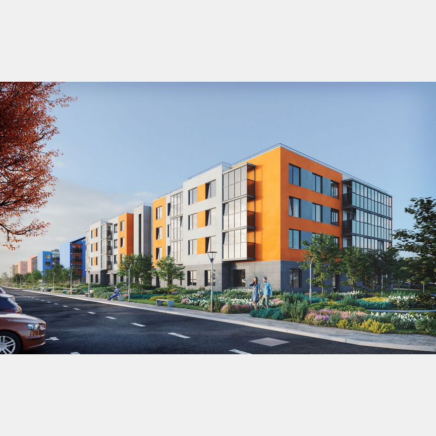 1-к. квартира, 36 м², 4/4 эт.