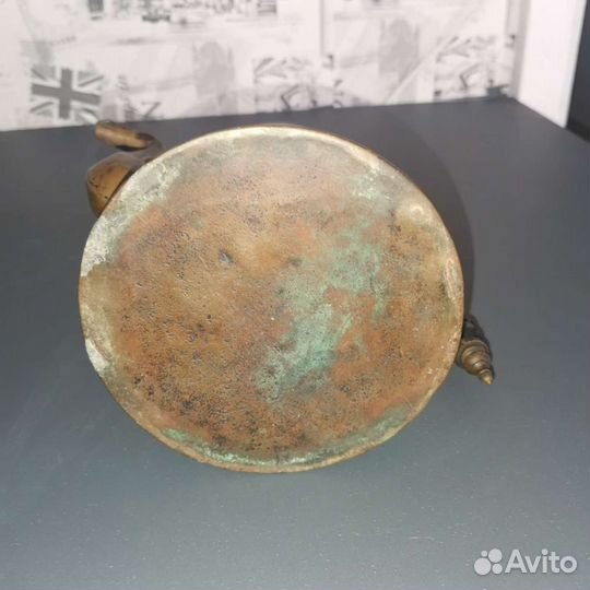 Чайник медный старинный