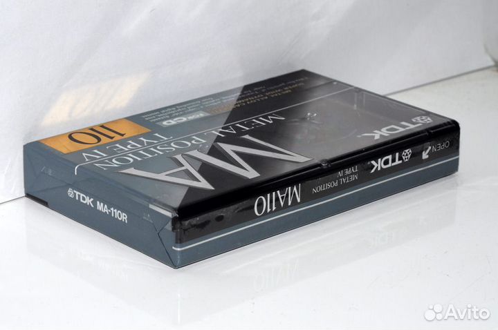 Аудиокассета TDK MA 110 metal japan market (5481)