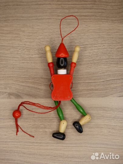 Кукла Пиноккио деревянная (Италия)