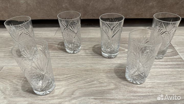 Рюмки, фужеры, хрусталь СССР