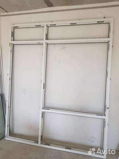 Балконный витраж новый