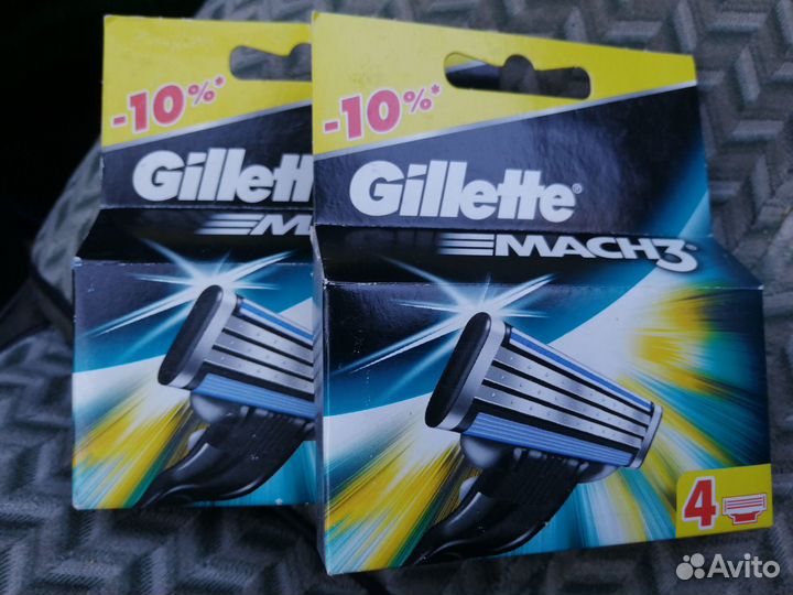 Кассеты gillette mach3