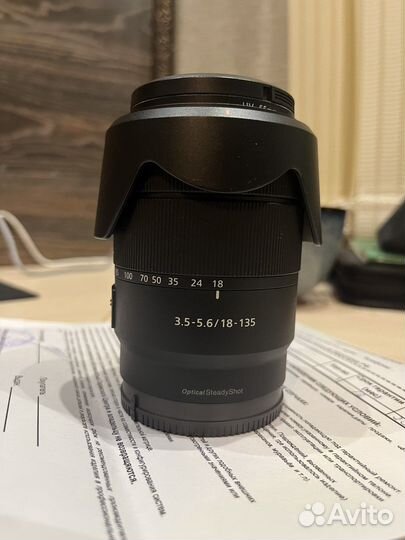 Объектив sony e 18-135