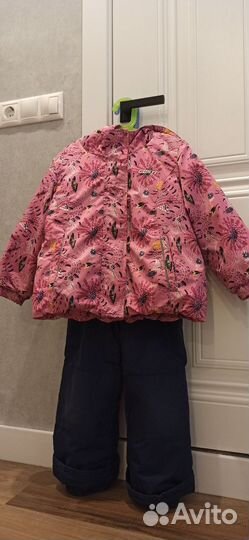 Зимний костюм для девочки gusti 110-116