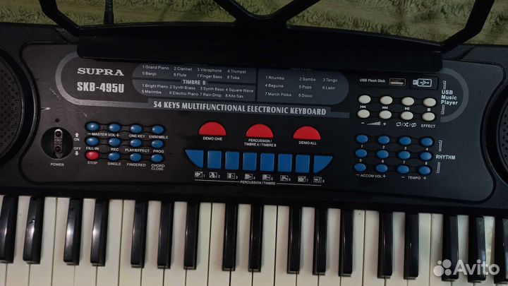 Синтезатор supra SKB-495U