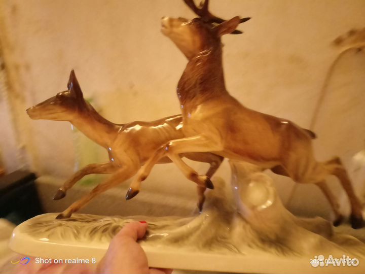 Статуэтка фаянс ГДР