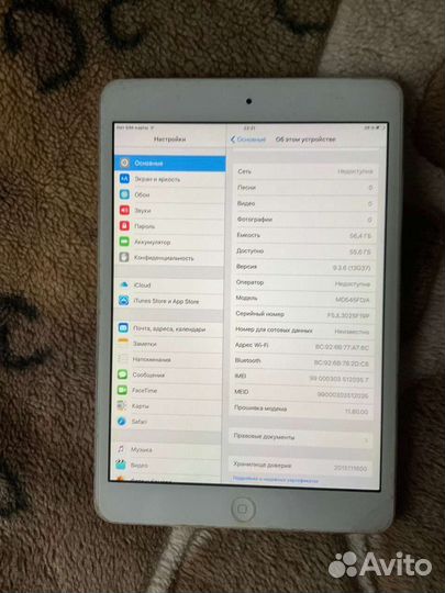 iPad mini 64 gb cellular