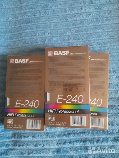 Видеокассета vhs Basf