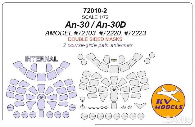 Дополнение к моделям KV Models 72010-3 1/72