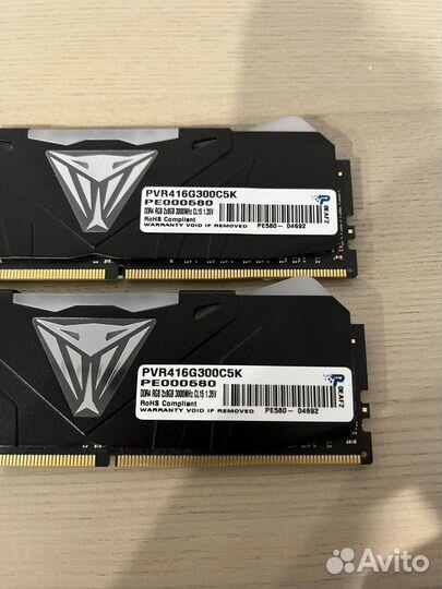 Patriot Viper RGB 16GB DDR4 3000MHz (2x8GB, RGB)