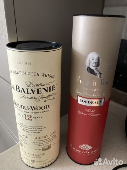 Упаковка-коробка для виски