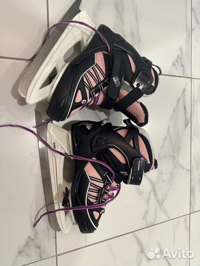 Oxelo фитнес коньки для девочки