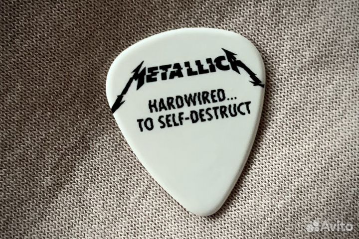 Медиатор Robert Trujillo Metallica 21.07.2019